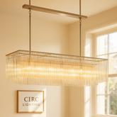 Amadeo Rectangular Chandelier 54"